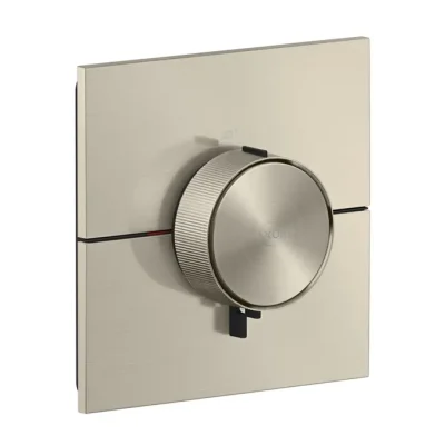 Axor ShowerSelect ID - termostata maisītājs zemapmetuma montāžai, HighFlow, birstēts niķelis 36774820
