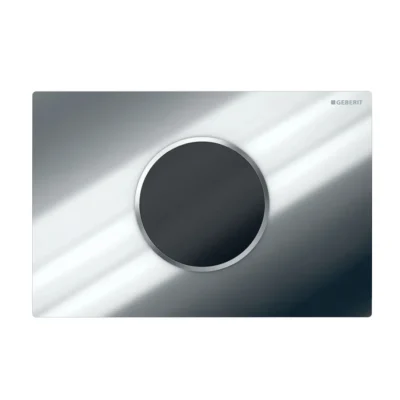 Geberit Sigma10 - elektroniska vadības plate, darbība ar baterijām, hroms spīdīgs/matēts 115.908.KH.6