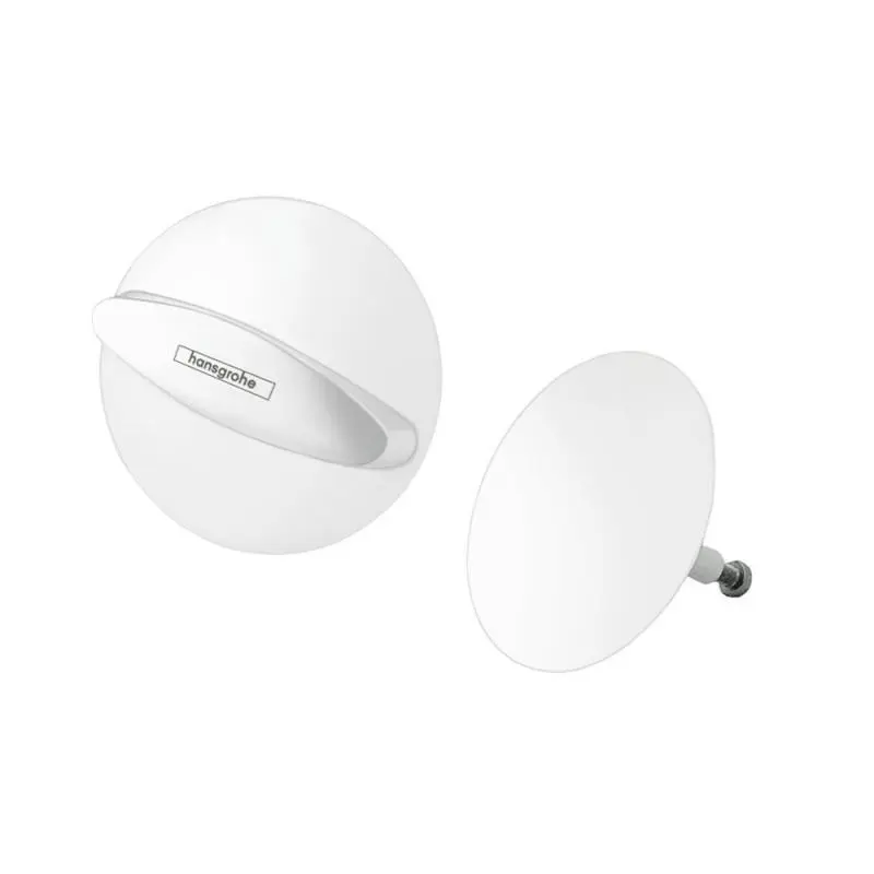 Hansgrohe Flexaplus - noteces un pārplūdes komplekts, balti matēts 58185700