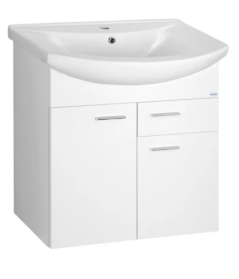 Aqualine Zoja - izlietnes apakšskapis 62x74x32 cm, balts 51065A