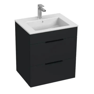 Jika Cube - izlietne ar apakšskapi 55x43x61 cm, antracīta matēts H4536121763521
