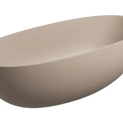 OMNIRES Shell M+ - Brīvi stāvoša vanna, 175x78 cm, matēti bēša SHELL175WWDB
