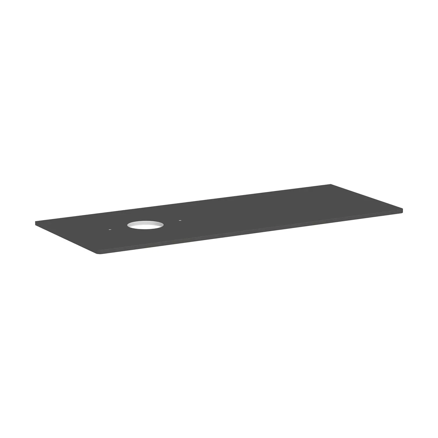 Hansgrohe Xelu Q - izlietnes virsma 136x55 cm, izgriezums kreisajā pusē, matēti pelēks 54116910