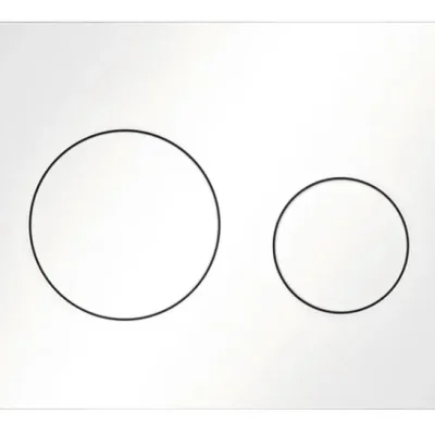 Tece TECEloop - WC vadības plate, balta 9240920