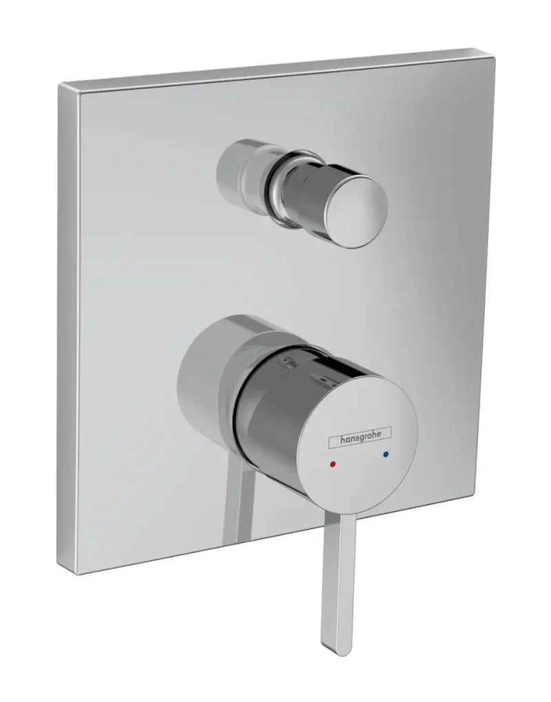 Hansgrohe Finoris - vannas maisītājs zemapmetuma, 2 patērētājiem, hromēts 76416000