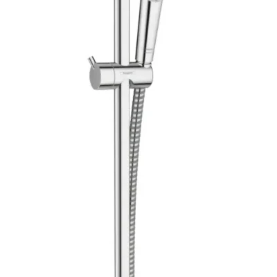 Hansgrohe Vernis Blend - dušas galvas komplekts, 2 strūklas, stienis un šļūtene, EcoSmarti, hromēts 26279000