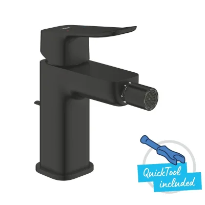 Grohe Dice - bideta maisītājs ar noteces komplektu, matēti melns 1018772430