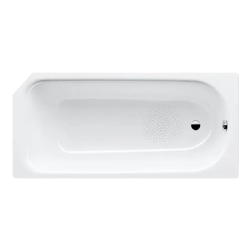 Kaldewei Advantage - Taisnstūra vanna Saniform V2 362-1, 160x70 cm, neslīdoša, balta 192230000001