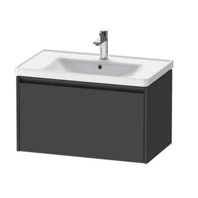 Duravit Ketho.2 - izlietnes skapītis, 44x78x46 cm, 1 atvilktne, grafīts matēts K25083049490000