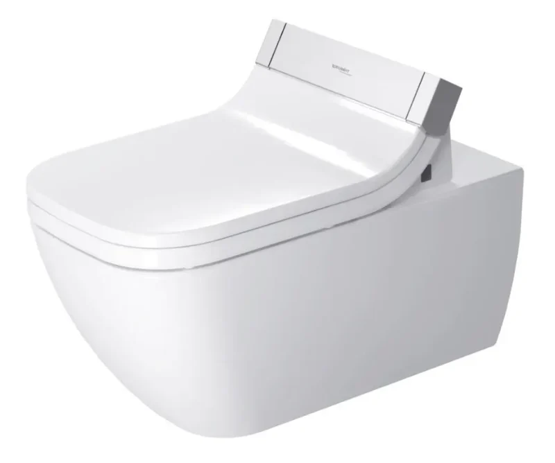 Duravit Happy D.2 - pie sienas stiprināms WC SensoWash, Rimless, Alpu balts 2550590000