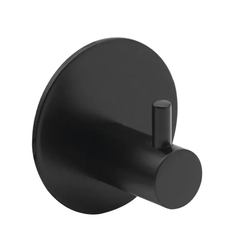 Sapho Accessoires - pašlīmējošs āķis, melns matēts 32204