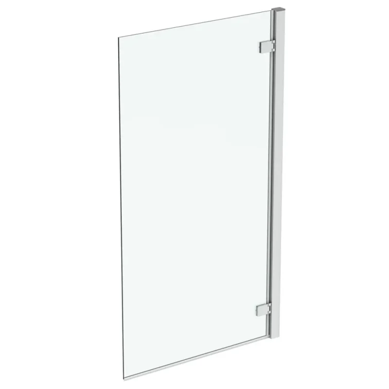 Ideal Standard i.Life - vannas sienas atdalītājs 82 cm, labais, silver bright/caurspīdīgs stikls T4884EO