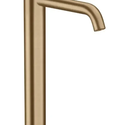 Axor One - izlietnes maisītājs ar noteces komplektu, EcoSmart, birstēta bronza 48002140