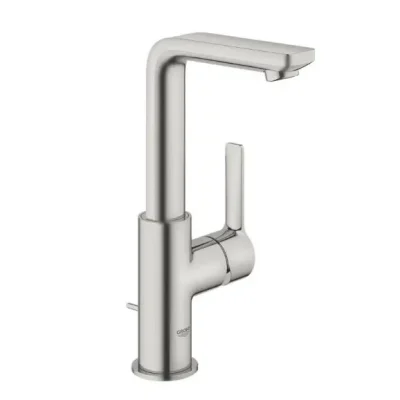 Grohe Lineare - izlietnes vienas sviras maisītājs L, SuperSteel 23296DC1