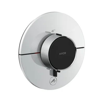 Axor ShowerSelect ID - termostata dušas maisītājs, zemapmetuma montāža, HighFlow, hroms 36776000