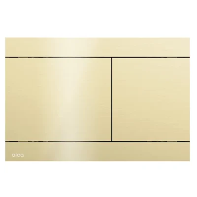 Alcadrain Flat - WC vadības plate, zeltains spīdīgs FUN-G-P