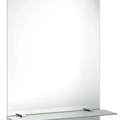 Aqualine Accessoires - Spogulis 60x80 cm, ieskaitot eņģes, ar caurumiem plauktam 22430