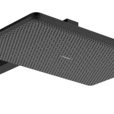 Hansgrohe Raindance Alive Q - galvas duša, 21x34 cm, 2 strūklas veidi, EcoSmart, matēti melns 24551670