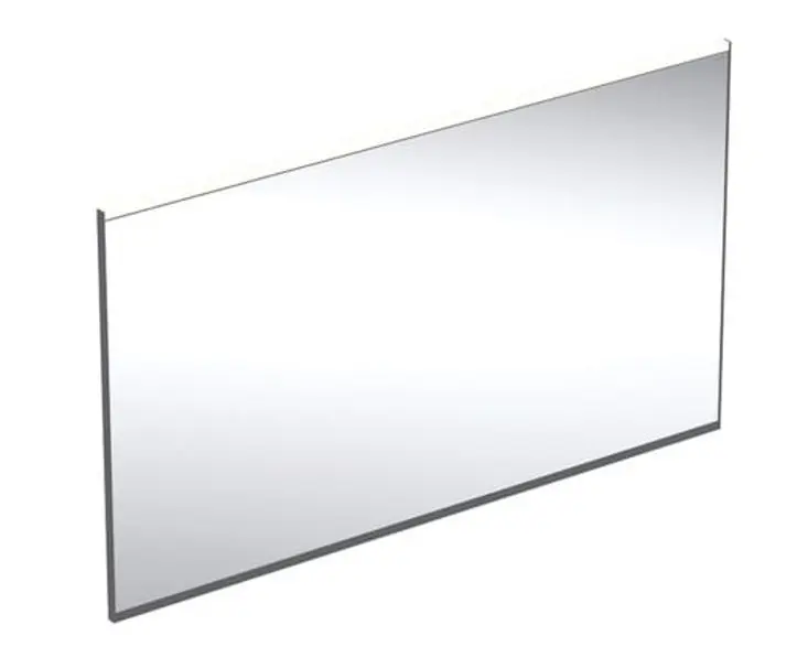 Geberit Option - spogulis ar LED apgaismojumu un apsildi, 120x70 cm, melns matēts 502.785.14.1