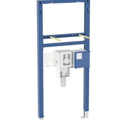 Geberit Duofix - montāžas elements paredzēts izlietnei, 112 cm, paredzēts stāvvietas maisītājam ar funkcionālo kārbu un sifonu zem apmetuma 111.556.00.2