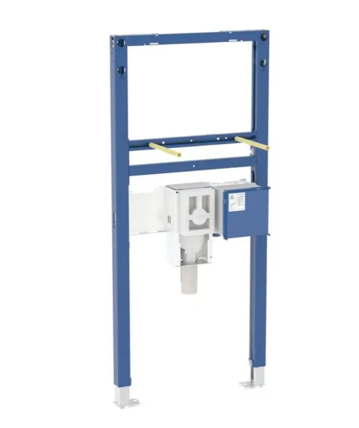 Geberit Duofix - montāžas elements paredzēts izlietnei, 112 cm, paredzēts stāvvietas maisītājam ar funkcionālo kārbu un sifonu zem apmetuma 111.556.00.2
