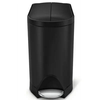 Simplehuman atkritumu tvertne - 10 l atkritumu tvertne, matēti melna CW2104