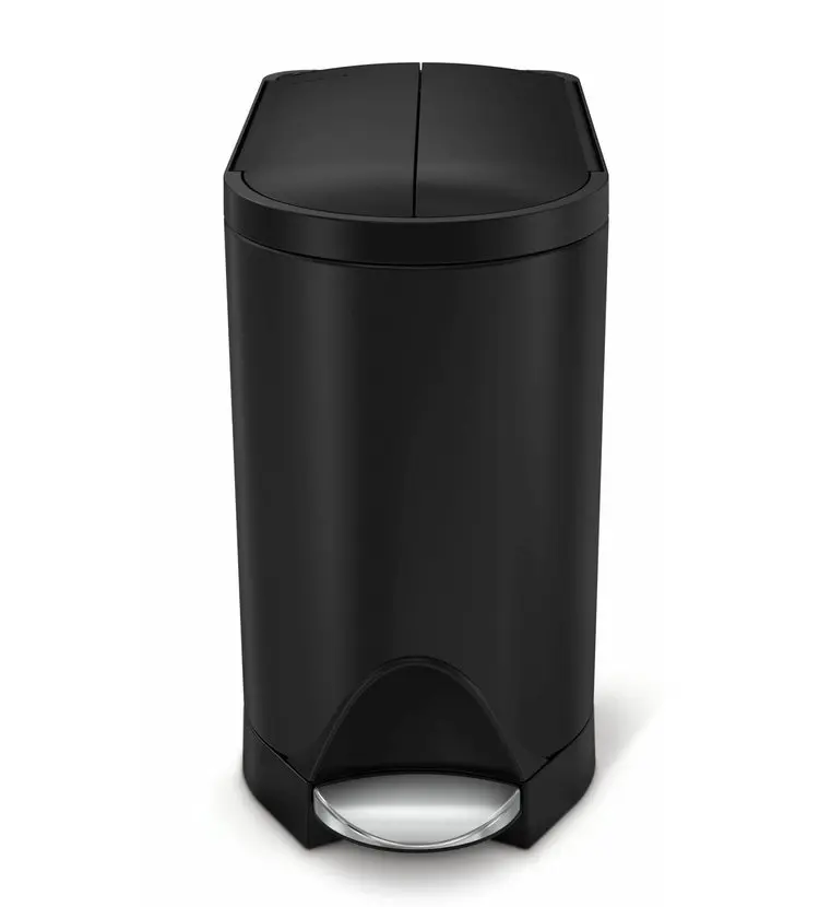 Simplehuman atkritumu tvertne - 10 l atkritumu tvertne, matēti melna CW2104