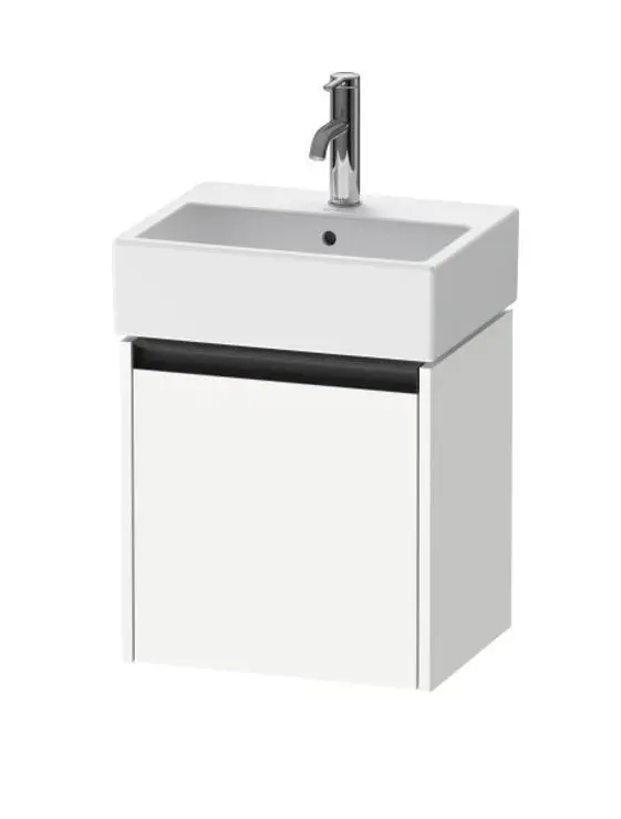 Duravit Ketho.2 - izlietnes skapītis 44x43x34 cm, ar 1 durvīm, eņģes labajā pusē, balts matēts K25070R18180000