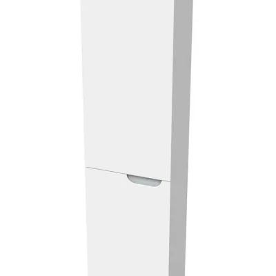 Ravak Classic II - augstais skapītis, 160x40x26 cm, 2 durvis, eņģes kreisajā pusē, spīdīgi balts/pelēks X000001473