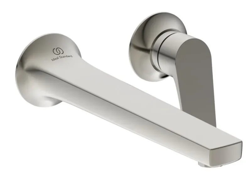 Ideal Standard La Dolce Vita - zemapmetuma izlietnes maisītājs, 2 caurumu montāža, Silver Storm BD957GN