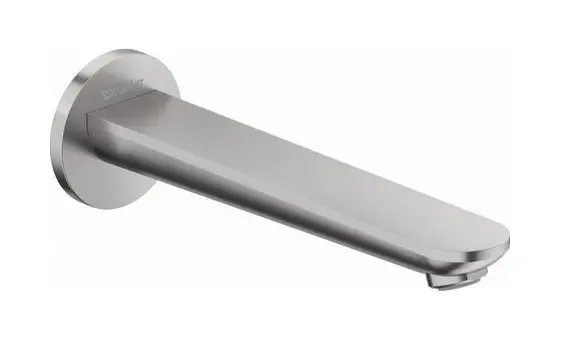 Duravit Wave - vannas ieplūde, birstēts nerūsējošais tērauds WA5240010070