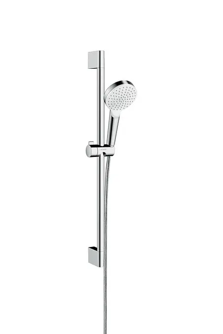 Hansgrohe Crometta - dušas komplekts Green 6 l/min, 10 cm, balts / hromēts 26554400