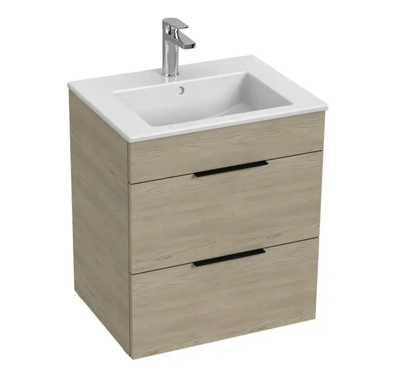 Jika Cube - izlietne ar skapīti 55x43x61 cm, osis H4536121765141