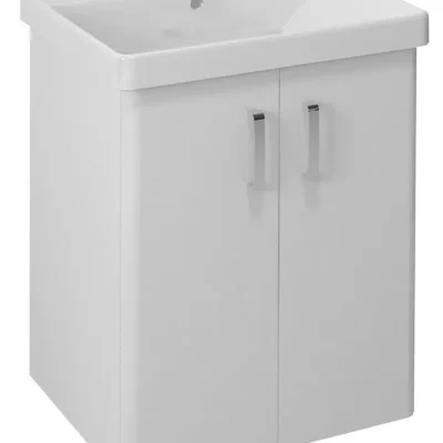 Sapho Theia - izlietnes skapītis 57x70x44 cm, 2 durvis, balts TH062-3030