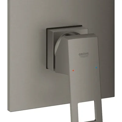 Grohe Eurocube - zemapmetuma dušas maisītājs, Hard Graphite birstēts 24061AL0