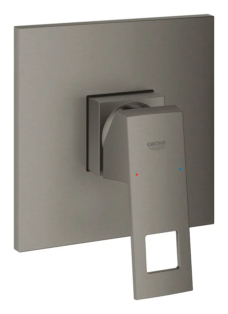 Grohe Eurocube - zemapmetuma dušas maisītājs, Hard Graphite birstēts 24061AL0