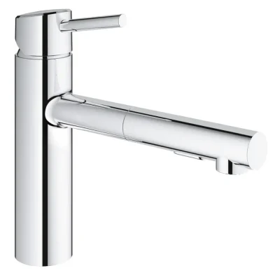 Grohe Concetto - virtuves izlietnes vienas sviras maisītājs, hromēts 30273001