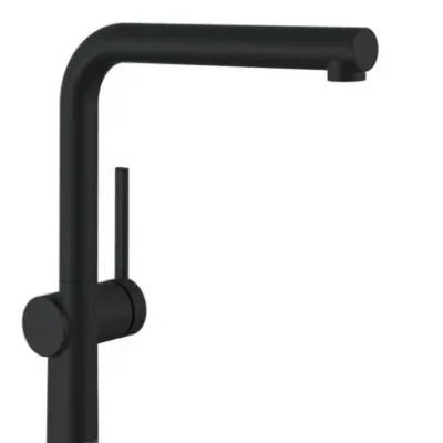 Hansgrohe M54 - virtuves izlietnes maisītājs Talis, melns matēts 72840670