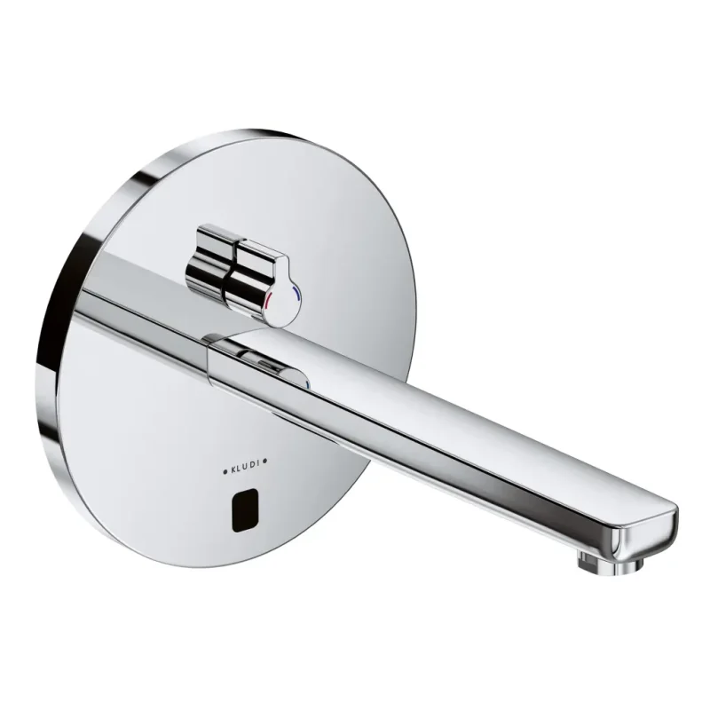 Kludi Zenta - elektroniska izlietnes armatūra, zemapmetuma montāža, hroms 3840105