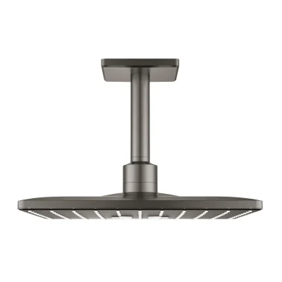 Grohe Rainshower SmartActive Cube - galvas duša 310, dušas sviras 14 cm, 2 strūklu veidi, Hard Graphite 26481AL0