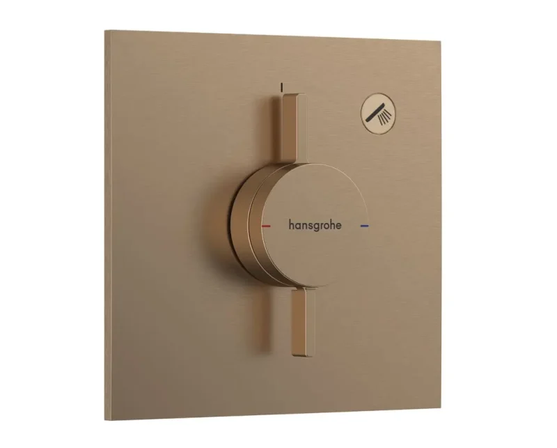 Hansgrohe DuoTurn E - zemapmetuma dušas maisītājs, birstēts bronzas 75617140