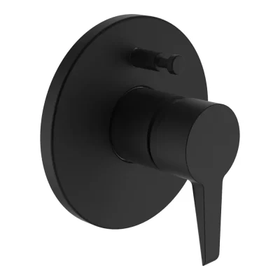 Laufen Pure - zemapmetuma maisītājs, 2 patērētājiem, matēti melns HF901779428000