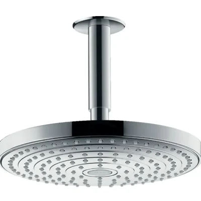 Hansgrohe Raindance Select S - galvas duša 240, izvirzījums 10 cm, 2 strūklas, hromēts 26467000