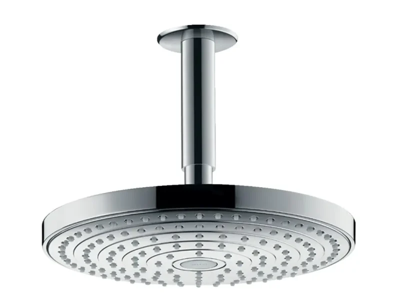 Hansgrohe Raindance Select S - galvas duša 240, izvirzījums 10 cm, 2 strūklas, hromēts 26467000