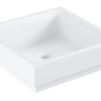 Grohe Cube Ceramic - izlietne bez pārplūdes, 40x40 cm, PureGuard, Alpu balta 3948200H