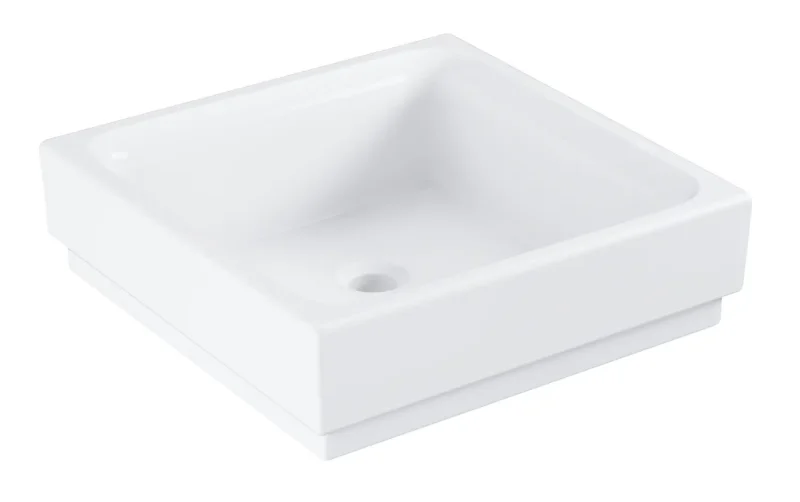 Grohe Cube Ceramic - izlietne bez pārplūdes, 40x40 cm, PureGuard, Alpu balta 3948200H