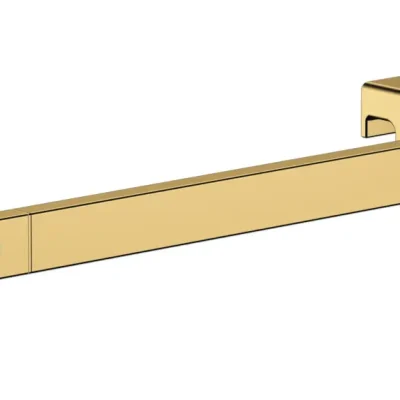 Hansgrohe AddStoris - dušas durvju rokturis, garums: 400 mm, pulēta zelta apdare 41759990