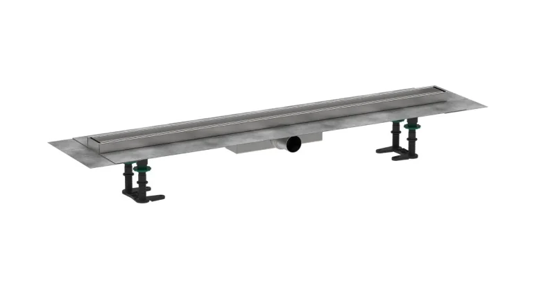 Hansgrohe RainDrain Compact - dušas noteka 90 cm flīžu ievietošanai, ar resti 56169000