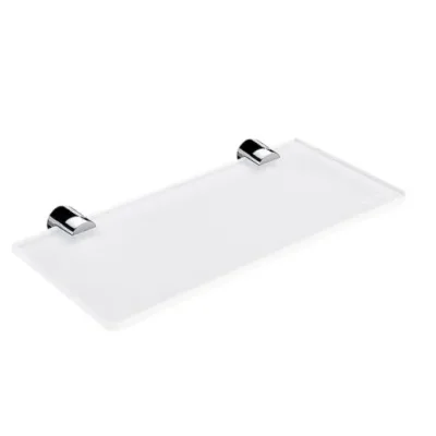Nimco Bormo - plaukts, garums 20 cm, matēts stikls/hroms BR 11091B-20-26