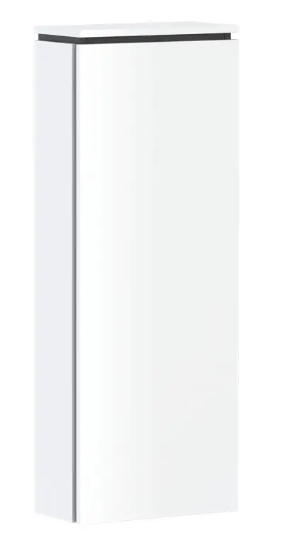 Hansgrohe Xilesa E - sānu skapis, 40x107x20 cm, 1 durvis, eņģes labajā pusē, matēti balts 54282700